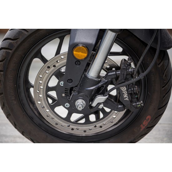 Motocicleta Electrica Cargo Ponie P2, 400L / 199 kg capacitate de incarcare, motor 4000W, baterie CATL 72V 94Ah, autonomie 185 km 15