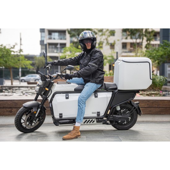 Motocicleta Electrica Cargo Ponie P2, 400L / 199 kg capacitate de incarcare, motor 4000W, baterie CATL 72V 94Ah, autonomie 185 km 6