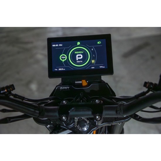 Motocicleta Electrica Cargo Ponie P2, 400L / 199 kg capacitate de incarcare, motor 4000W, baterie CATL 72V 94Ah, autonomie 185 km 12