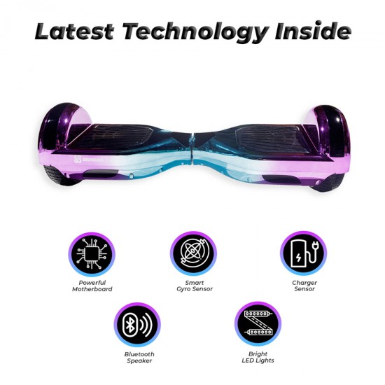 Hoverboard 6.5 inch, Regular Dakota, Autonomie Standard, Smart Balance 5