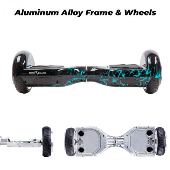 Hoverboard 6.5 inch, Regular Thunderstorm, Autonomie Standard, Smart Balance 2