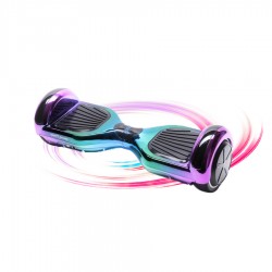 Hoverboard cu Boxe Bluetooth, Lumini LED si Auto Balans, roti 6.5'', 15km Autonomie, Putere 700W, Baterie 4Ah Samsung Cell, Smart Balance Regular Dakota