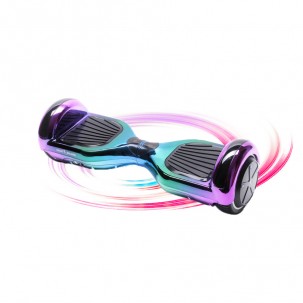 Hoverboard cu Boxe Bluetooth, Lumini LED si Auto Balans, roti 6.5'', 15km Autonomie, Putere 700W, Baterie 4Ah Samsung Cell, Smart Balance Regular Dakota