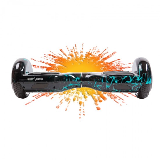 Hoverboard 6.5 inch, Regular Thunderstorm, Autonomie Extinsa, Smart Balance 8