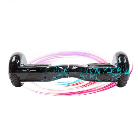 Hoverboard 6.5 inch, Regular Thunderstorm, Autonomie Extinsa, Smart Balance 7