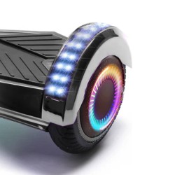 Upgrade de la Roti Standard la Roti cu Lumini LED PRO (2buc), compatibil cu orice Hoverboard Transformers 6.5 inch