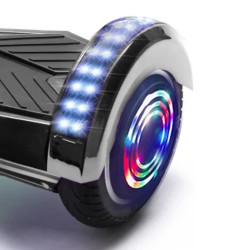 Upgrade de la Roti Standard la Roti cu Lumini LED (2buc), compatibil cu orice Hoverboard Transformers 6.5 si Transformers 6.5 Junior