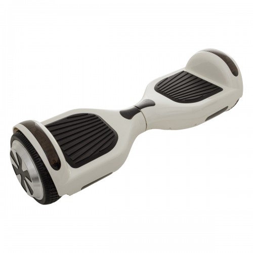 Hoverboard 6.5 inch, Regular Prime White Pearl, Autonomie Standard, Smart Balance