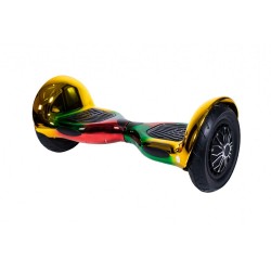 Hoverboard OffRoad cu Boxe Bluetooth, Lumini LED si Auto Balans, roti 10'', 15km Autonomie, Putere 700W, Baterie 4Ah Samsung Cell, Smart Balance OffRoad California