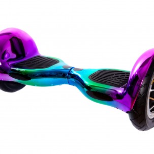 Hoverboard OffRoad cu Boxe Bluetooth, Lumini LED si Auto Balans, roti 10'', 15km Autonomie, Putere 700W, Baterie 4Ah Samsung Cell, Smart Balance OffRoad Dakota