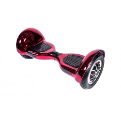 Hoverboard OffRoad cu Boxe Bluetooth, Lumini LED si Auto Balans, roti 10'', 15km Autonomie, Putere 700W, Baterie 4Ah Samsung Cell, Smart Balance OffRoad ElectroRed