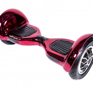 Hoverboard OffRoad cu Boxe Bluetooth, Lumini LED si Auto Balans, roti 10'', 15km Autonomie, Putere 700W, Baterie 4Ah Samsung Cell, Smart Balance OffRoad ElectroRed
