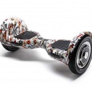 Hoverboard 10 inch, Off-Road Tattoo, Autonomie Extinsa, Smart Balance