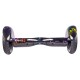Hoverboard OffRoad cu Boxe Bluetooth, Lumini LED si Auto Balans, roti 10'', 15km Autonomie, Putere 700W, Baterie 4Ah Samsung Cell, Smart Balance OffRoad Thunderstorm 7 6