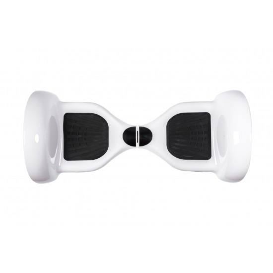 Set Hoverboard OffRoad cu Scaun, Hoverkart Ergonomic, Boxe Bluetooth, Lumini LED si Auto Balans, roti 10'', 15km Autonomie, Putere 700W, Baterie 4Ah Samsung Cell, Smart Balance OffRoad White 3