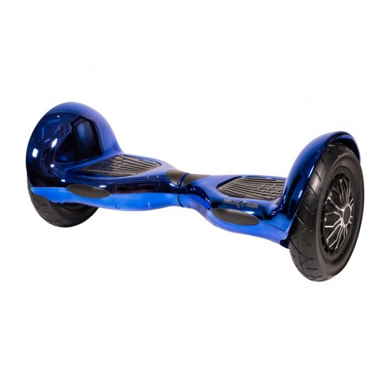 Hoverboard 10 inch, Off-Road ElectroBlue, Autonomie Extinsa, Smart Balance