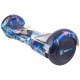 Pachet Hoverboard cu Scaun Smartbalance™, Regular America cu maner, roti 6.5 inch, Bluetooth, Autobalans, LED Lights, 700W, Baterie cu Celule Samsung + Scaun Hoverboard cu Suspensii Rosu 7