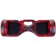 Set Hoverboard cu Scaun, Hoverkart Albastru cu Suspensii Duble, Boxe Bluetooth, Lumini LED si Auto Balans, roti 6.5'', 15km Autonomie, Putere 700W, Baterie 4Ah Samsung Cell, Smart Balance Regular Flame cu maner 5