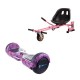 Pachet Hoverboard cu Scaun Smartbalance™, Regular Galaxy Pink cu maner, roti 6.5 inch, Bluetooth, Autobalans, LED Lights, 700W, Baterie cu Celule Samsung + Scaun Hoverboard cu Suspensii Roz Pachet Hoverboard cu Scaun Smartbalance™, Regular Galaxy Pink cu maner, roti 6.5 inch, Bluetooth, Autobalans, LED Lights, 700W, Baterie cu Celule Samsung + Scaun Hoverboard cu Suspensii Roz
