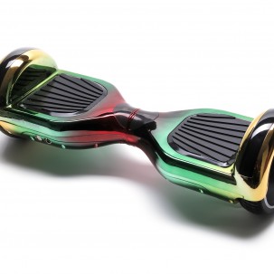 Hoverboard cu Boxe Bluetooth, Lumini LED si Auto Balans, roti 6.5'', 15km Autonomie, Putere 700W, Baterie 4Ah Samsung Cell, Smart Balance Regular California