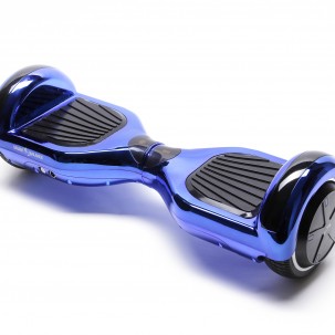 Hoverboard cu Boxe Bluetooth, Lumini LED si Auto Balans, roti 6.5'', 15km Autonomie, Putere 700W, Baterie 4Ah Samsung Cell, Smart Balance Regular ElectroBlue