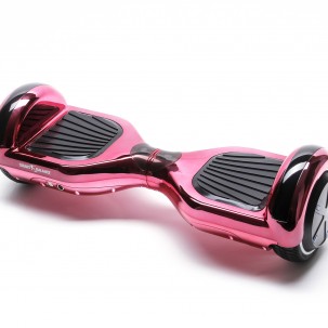 Hoverboard cu Boxe Bluetooth, Lumini LED si Auto Balans, roti 6.5'', 15km Autonomie, Putere 700W, Baterie 4Ah Samsung Cell, Smart Balance Regular ElectroPink