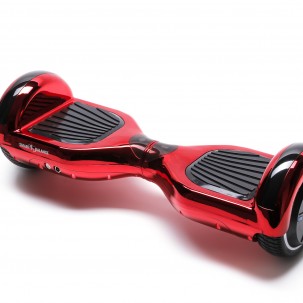 Hoverboard cu Boxe Bluetooth, Lumini LED si Auto Balans, roti 6.5'', 15km Autonomie, Putere 700W, Baterie 4Ah Samsung Cell, Smart Balance Regular ElectroRed