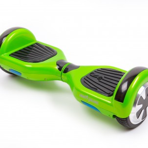 Hoverboard cu Boxe Bluetooth, Lumini LED si Auto Balans, roti 6.5'', 15km Autonomie, Putere 700W, Baterie 4Ah Samsung Cell, Smart Balance Regular Green
