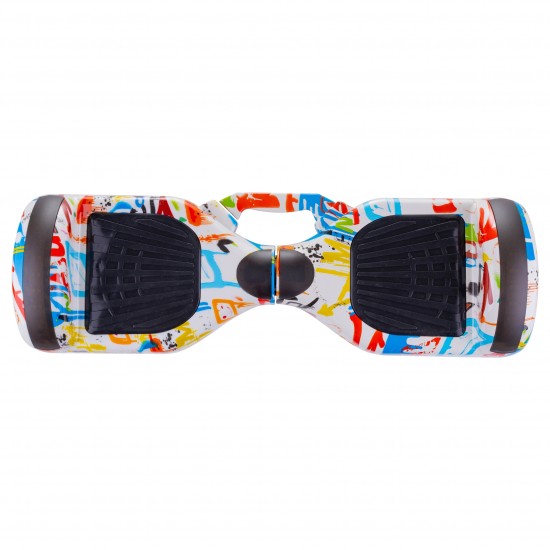 Hoverboard cu Boxe Bluetooth, Lumini LED si Auto Balans, roti 6.5'', 15km Autonomie, Putere 700W, Baterie 4Ah Samsung Cell, Smart Balance Regular Splash cu maner 2