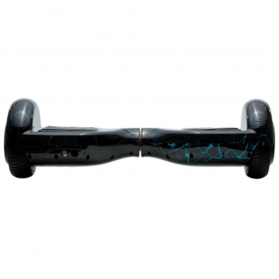 Hoverboard Smart Balance, Regular Thunderstorm Blue, roti 6.5 inch, Bluetooth, Autobalans, Led Lights, 700W, Baterie cu Celule Samsung