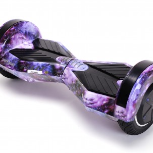 Hoverboard cu Boxe Bluetooth, Lumini LED si Auto Balans, roti 6.5'', 15km Autonomie, Putere 700W, Baterie 4Ah Samsung Cell, Smart Balance Transformers Galaxy