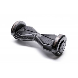Hoverboard cu Boxe Bluetooth, Lumini LED si Auto Balans, roti 8'', 15km Autonomie, Putere 700W, Baterie 4Ah Samsung Cell, Smart Balance Transformers Carbon 