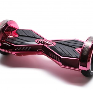 Hoverboard cu Boxe Bluetooth, Lumini LED si Auto Balans, roti 6.5'', 15km Autonomie, Putere 700W, Baterie 4Ah Samsung Cell, Smart Balance Transformers ElectroPink