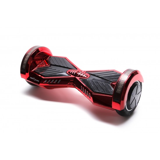 Hoverboard cu Boxe Bluetooth, Lumini LED si Auto Balans, roti 8'', 15km Autonomie, Putere 700W, Baterie 4Ah Samsung Cell, Smart Balance Transformers ElectroRed 