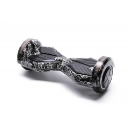 Hoverboard cu Boxe Bluetooth, Lumini LED si Auto Balans, roti 8'', 15km Autonomie, Putere 700W, Baterie 4Ah Samsung Cell, Smart Balance Transformers SkullHead 