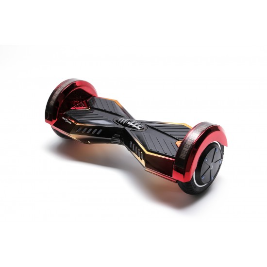 Hoverboard cu Boxe Bluetooth, Lumini LED si Auto Balans, roti 6.5'', 15km Autonomie, Putere 700W, Baterie 4Ah Samsung Cell, Smart Balance Transformers Sunset