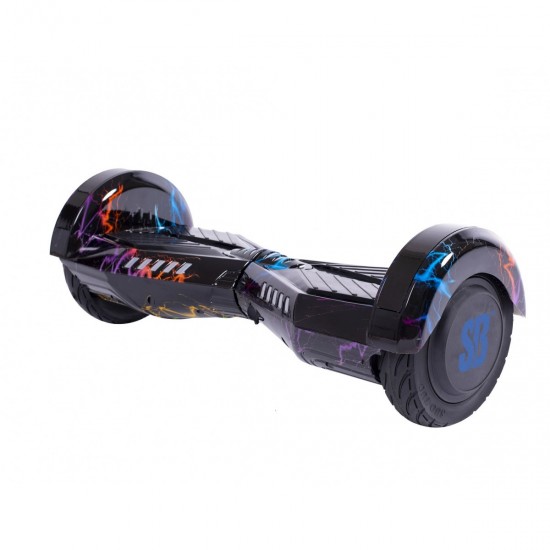 Hoverboard 6.5 inch, Transformers Thunderstorm Blue, Autonomie Standard, Smart Balance