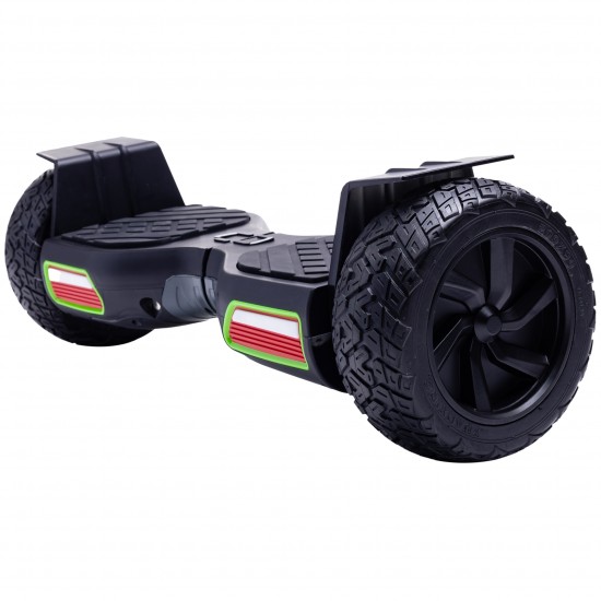 Pachet Hoverboard cu Scaun Smartbalance™, Hummer Black, roti 8.5 inch, Bluetooth, Autobalans, LED Lights, 700W + Scaun Hoverboard cu Burete