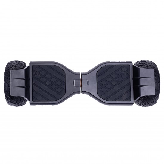 Pachet Hoverboard cu Scaun Smartbalance™, Hummer Black, roti 8.5 inch, Bluetooth, Autobalans, LED Lights, 700W, Baterie cu Celule Samsung + Scaun Hoverboard cu Suspensii Albastru