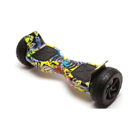 Hoverboard Off-Road, 8.5 inch, Hummer HipHop, Autonomie Extinsa, Smart Balance