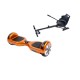 Pachet Hoverboard cu Scaun Smartbalance™, Regular Orange, roti 6.5 inch, Bluetooth, Autobalans, LED Lights, 700W, Baterie cu Celule Samsung + Scaun Hoverboard 2