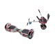 Pachet Hoverboard cu Scaun Smartbalance™, Regular Skull Color, roti 6.5 inch, Bluetooth, Autobalans, LED Lights, 700W, Baterie cu Celule Samsung + Scaun Hoverboard cu Burete 2