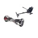 Set Hoverboard cu Scaun, Hoverkart Ergonomic, Boxe Bluetooth, Lumini LED si Auto Balans, roti 6.5'', 15km Autonomie, Putere 700W, Baterie 4Ah Samsung Cell, Smart Balance Transformers Last Dead 2