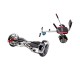 Set Hoverboard cu Scaun, Hoverkart Confort, Boxe Bluetooth, Lumini LED si Auto Balans, roti 8'', 15km Autonomie, Putere 700W, Baterie 4Ah Samsung Cell, Smart Balance Transformers Last Dead  2