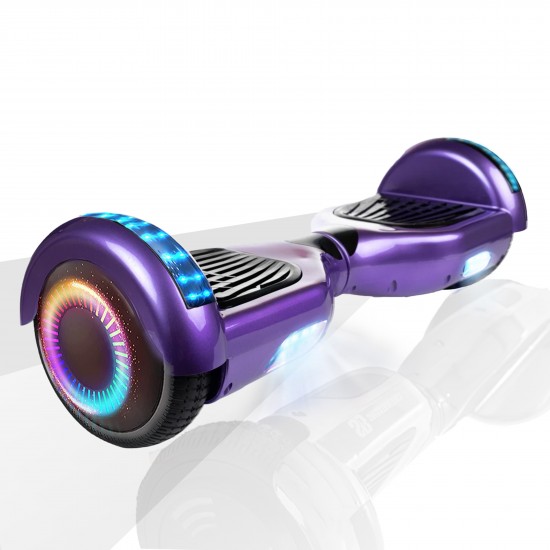 Hoverboard 6.5 inch, Regular Purple PRO, Autonomie Extinsa, Smart Balance 1