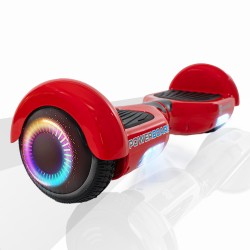 Hoverboard 6.5 inch, Regular Red PowerBoard PRO, Autonomie Extinsa, Smart Balance