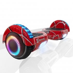 Hoverboard 6.5 inch Regular Red Spider PRO autonomie extinsa