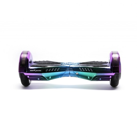 Pachet Hoverboard 6.5 inch cu Scaun Confort, Transformers Dakota PRO, Autonomie Standard si Hoverkart cu Burete Alb, Smart Balance 3