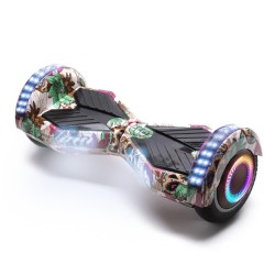 Hoverboard 6.5 inch, Transformers SkullColor PRO, Autonomie Extinsa, Smart Balance