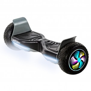 Hoverboard Off-Road, 8.5 inch, Hummer Black PRO, Autonomie Extinsa, Smart Balance